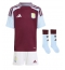 Aston Villa Boubacar Kamara #44 Hjemmebanetrøje Børn 2024-25 Kort ærmer (+ bukser)