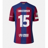 Barcelona Andreas Christensen #15 Hjemmebanetrøje 2023-24 Kort ærmer