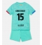 Barcelona Andreas Christensen #15 Tredje trøje Børn 2023-24 Kort ærmer (+ bukser)