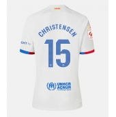Barcelona Andreas Christensen #15 Udebanetrøje 2023-24 Kort ærmer