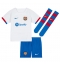 Barcelona Ferran Torres #7 Udebanetrøje Børn 2023-24 Kort ærmer (+ bukser)