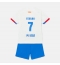 Barcelona Ferran Torres #7 Udebanetrøje Børn 2023-24 Kort ærmer (+ bukser)