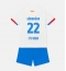 Barcelona Ilkay Gundogan #22 Udebanetrøje Børn 2023-24 Kort ærmer (+ bukser)