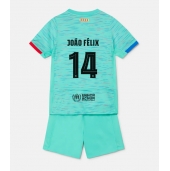 Barcelona Joao Felix #14 Tredje trøje Børn 2023-24 Kort ærmer (+ bukser)