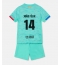 Barcelona Joao Felix #14 Tredje trøje Børn 2023-24 Kort ærmer (+ bukser)