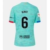 Barcelona Paez Gavi #6 Tredje trøje 2023-24 Kort ærmer
