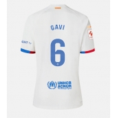 Barcelona Paez Gavi #6 Udebanetrøje 2023-24 Kort ærmer