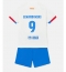 Barcelona Robert Lewandowski #9 Udebanetrøje Børn 2023-24 Kort ærmer (+ bukser)