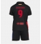 Barcelona Robert Lewandowski #9 Udebanetrøje Børn 2024-25 Kort ærmer (+ bukser)