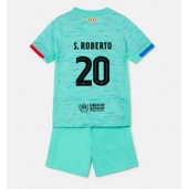 Barcelona Sergi Roberto #20 Tredje trøje Børn 2023-24 Kort ærmer (+ bukser)