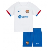 Barcelona Udebanetrøje Børn 2023-24 Kort ærmer (+ bukser)