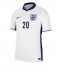 England Jarrod Bowen #20 Hjemmebanetrøje EM 2024 Kort ærmer