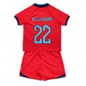 England Jude Bellingham #22 Udebanetrøje Børn VM 2022 Kort ærmer (+ bukser)
