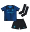 Inter Milan Alessandro Bastoni #95 Hjemmebanetrøje Børn 2025-26 Kort ærmer (+ bukser)