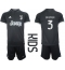 Juventus Gleison Bremer #3 Tredje trøje Børn 2023-24 Kort ærmer (+ bukser)