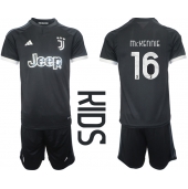 Juventus Weston McKennie #16 Tredje trøje Børn 2023-24 Kort ærmer (+ bukser)