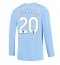 Manchester City Bernardo Silva #20 Hjemmebanetrøje 2023-24 Lange ærmer