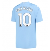 Manchester City Jack Grealish #10 Hjemmebanetrøje 2023-24 Kort ærmer