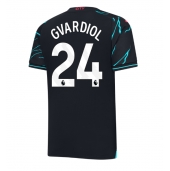 Manchester City Josko Gvardiol #24 Tredje trøje 2023-24 Kort ærmer