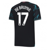 Manchester City Kevin De Bruyne #17 Tredje trøje 2023-24 Kort ærmer