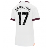 Manchester City Kevin De Bruyne #17 Udebanetrøje Dame 2023-24 Kort ærmer
