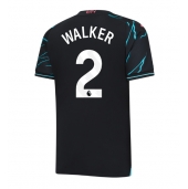Manchester City Kyle Walker #2 Tredje trøje 2023-24 Kort ærmer