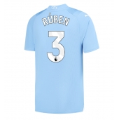 Manchester City Ruben Dias #3 Hjemmebanetrøje 2023-24 Kort ærmer