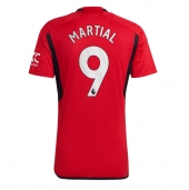 Manchester United Anthony Martial #9 Hjemmebanetrøje 2023-24 Kort ærmer
