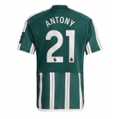 Manchester United Antony #21 Udebanetrøje 2023-24 Kort ærmer