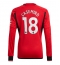 Manchester United Casemiro #18 Hjemmebanetrøje 2023-24 Lange ærmer