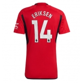 Manchester United Christian Eriksen #14 Hjemmebanetrøje 2023-24 Kort ærmer