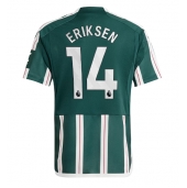 Manchester United Christian Eriksen #14 Udebanetrøje 2023-24 Kort ærmer