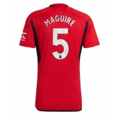 Manchester United Harry Maguire #5 Hjemmebanetrøje 2023-24 Kort ærmer