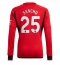 Manchester United Jadon Sancho #25 Hjemmebanetrøje 2023-24 Lange ærmer