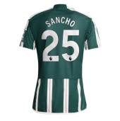 Manchester United Jadon Sancho #25 Udebanetrøje 2023-24 Kort ærmer