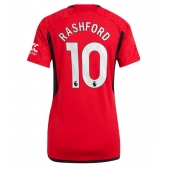 Manchester United Marcus Rashford #10 Hjemmebanetrøje Dame 2023-24 Kort ærmer