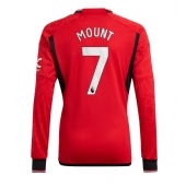 Manchester United Mason Mount #7 Hjemmebanetrøje 2023-24 Lange ærmer