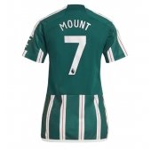 Manchester United Mason Mount #7 Udebanetrøje Dame 2023-24 Kort ærmer