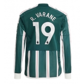 Manchester United Raphael Varane #19 Udebanetrøje 2023-24 Lange ærmer