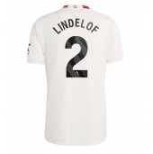 Manchester United Victor Lindelof #2 Tredje trøje 2023-24 Kort ærmer