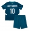 Olympique de Marseille Mason Greenwood #10 Udebanetrøje Børn 2024-25 Kort ærmer (+ bukser)