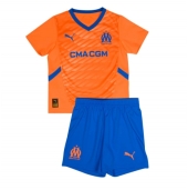 Olympique de Marseille Tredje trøje Børn 2024-25 Kort ærmer (+ bukser)