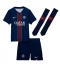 Paris Saint-Germain Desire Doue #14 Hjemmebanetrøje Børn 2025-26 Kort ærmer (+ bukser)