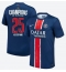 Paris Saint-Germain Hjemmebanetrøje 2024-25 UCL Champions Kort ærmer