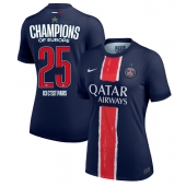 Paris Saint-Germain Hjemmebanetrøje Dame 2024-25 UCL Champions Kort ærmer