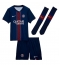 Paris Saint-Germain Joao Neves #87 Hjemmebanetrøje Børn 2025-26 Kort ærmer (+ bukser)
