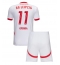 RB Leipzig Lois Openda #11 Hjemmebanetrøje Børn 2024-25 Kort ærmer (+ bukser)