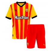 RC Lens Hjemmebanetrøje Børn 2024-25 Kort ærmer (+ bukser)