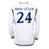 Real Madrid Arda Guler #24 Hjemmebanetrøje 2023-24 Lange ærmer