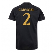 Real Madrid Daniel Carvajal #2 Tredje trøje 2023-24 Kort ærmer